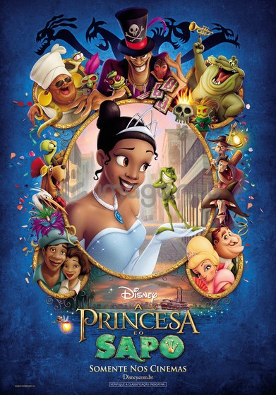 Bubbles Walt Disney Pictures apresenta sua nova animação A Princesa e o Sapo Fashion