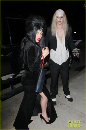 Fergie and Josh Duhamel get dressed up for Halloween