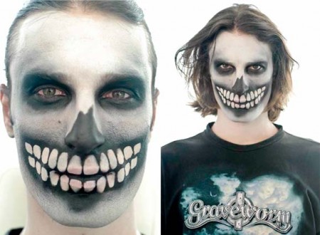Maquiagem de Halloween para homens: caveiras e outras fantasias em dois minutos!