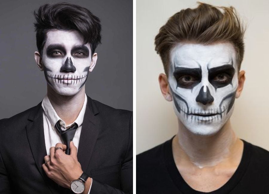 Maquiagem de Halloween para Homens: como fazer efeitos especiais e + 65  inspirações