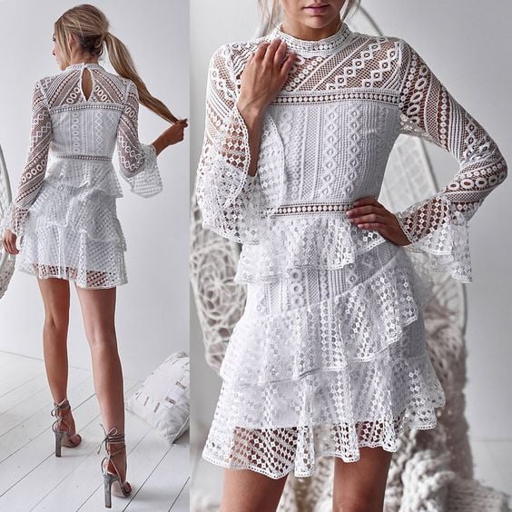 26 vestidos femininos brancos para usar no Ano Novo » STEAL THE LOOK