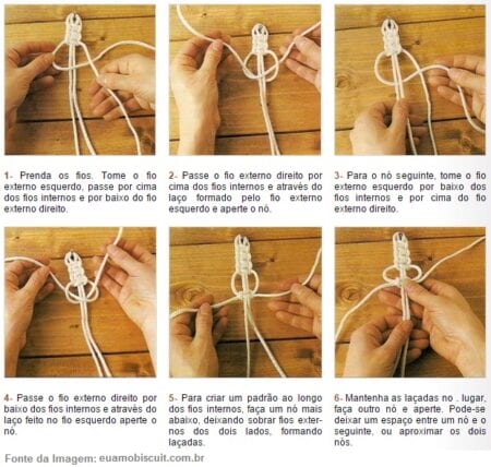 Macramê Receitas - Decoração Ou Venda + Passo A Passo De Cortinas E Mais