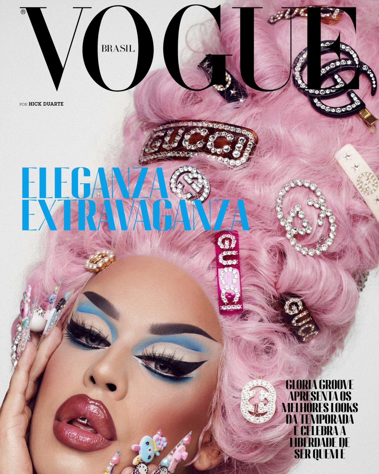 Pabllo Vittar Capa Da Vogue Brasil Escolha In Dita Para A Revista