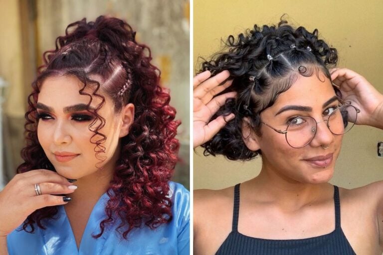 Penteados para cabelo cacheado: 10 fotos para se inspirar + 5 tutoriais rápidos e fáceis