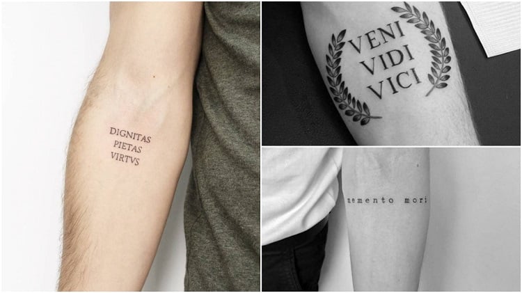20 tatuagens em latim e seu significado