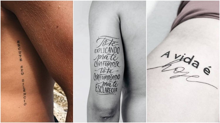 Frases para tatuagem: 206 ideias e 150 fotos para você escolher a sua