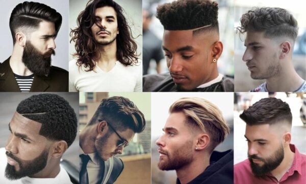 Cinco cortes de cabelo masculino em alta
