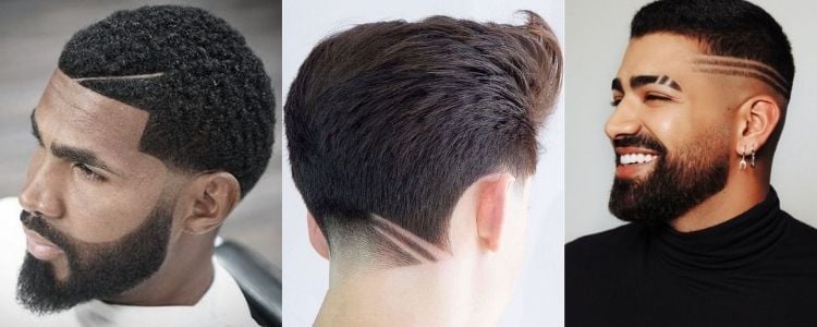 corte masculino para cabelo loiro e liso com risca  Cabelo masculino, Corte  de cabelo masculino, Cabelo