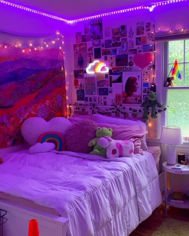 Quarto com LED: 5 motivos para ter o seu Quarto Neon como os do TikTok ...