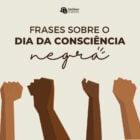 Foto de Destaque com mãos com punhos cerrados para o Dia da Consciência negra