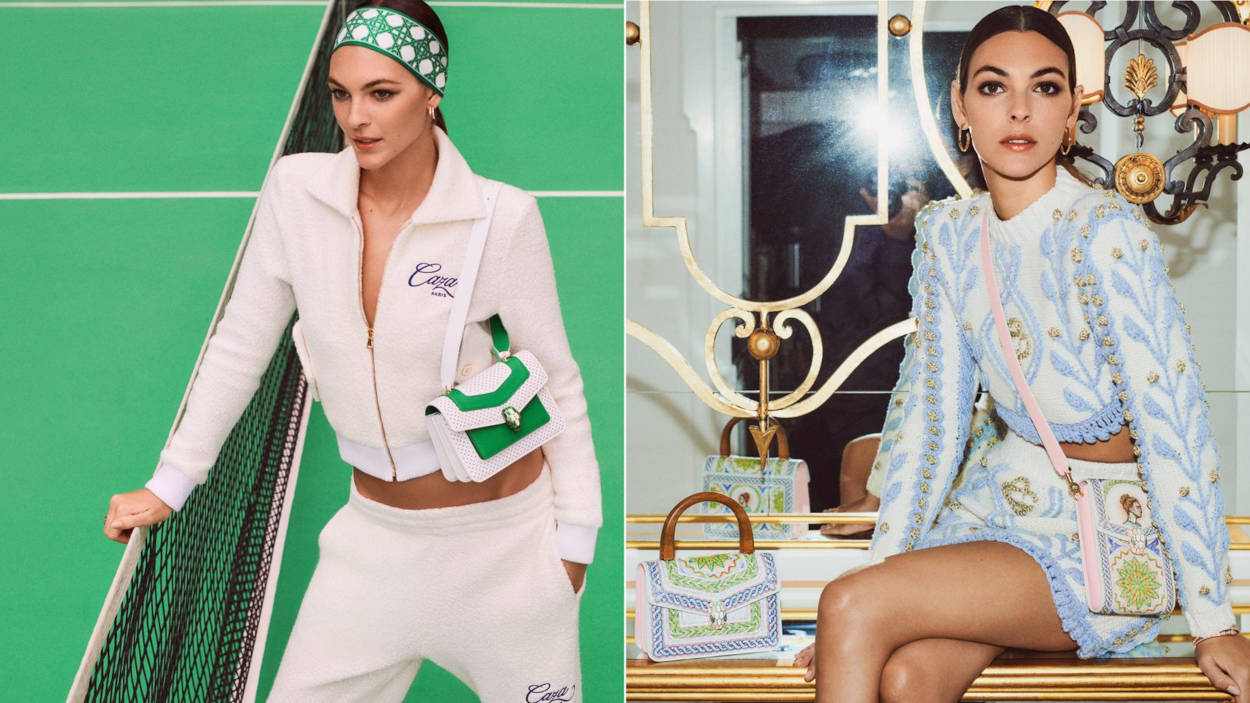 These Bulgari x Casablanca bags are ready for Wimbledon — and beyond