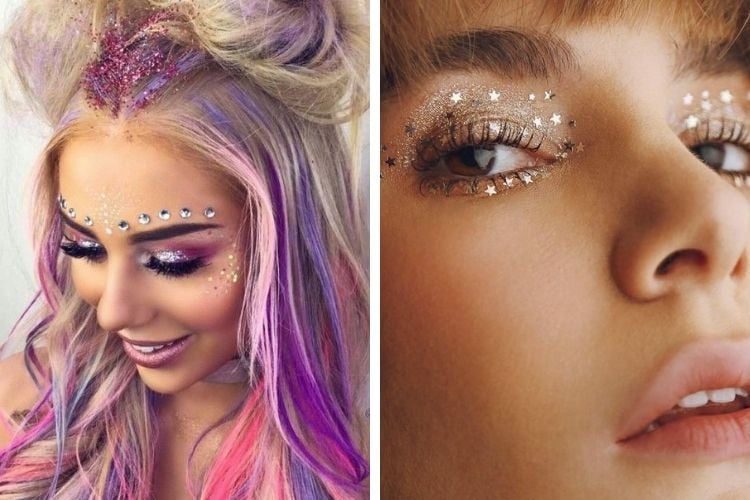5 inspirações de maquiagens para festival