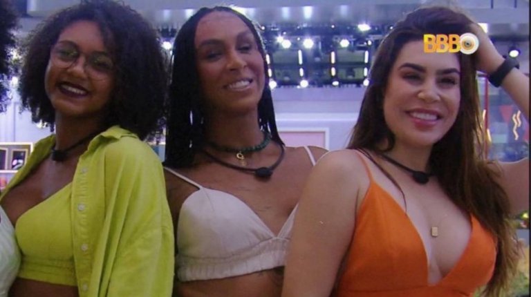 Reencontro das Comadres: Lina, Naiara e Jessi se reunem antes da final do BBB 22