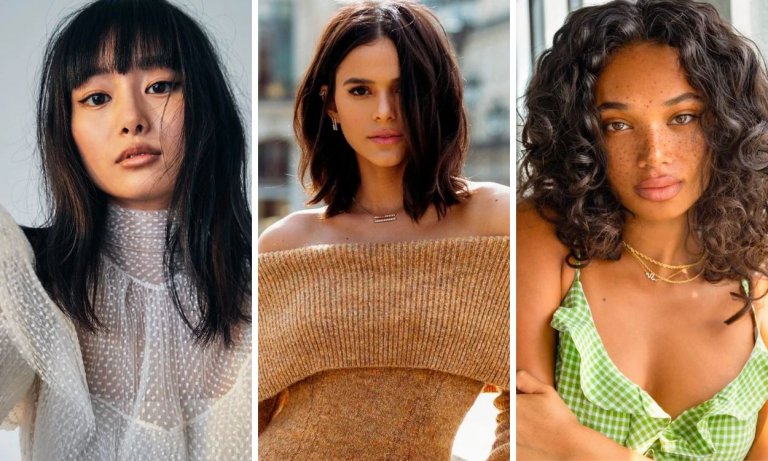 Double long bob: corte de cabelo é tendência entre famosas como Bruna Marquezine