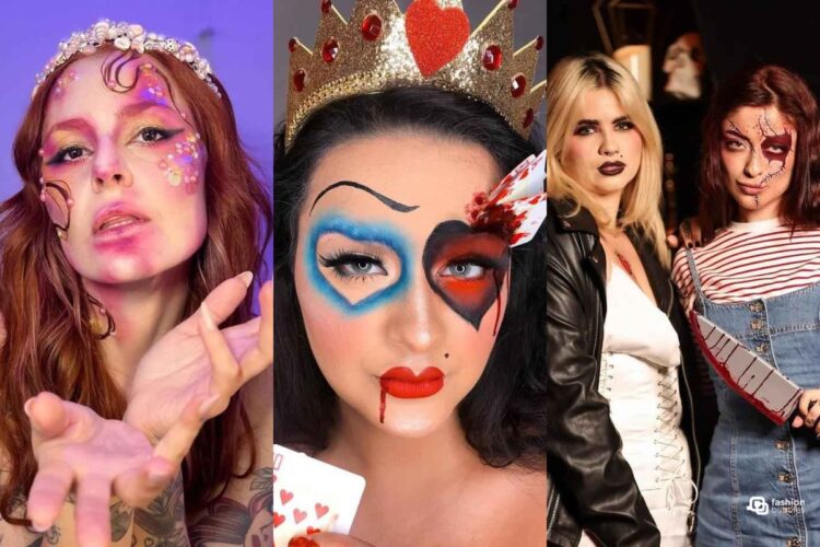 Maquiagem de Halloween simples: + de 100 inspirações para arrasar no Dia  das Bruxas!, Fashion Bubbles