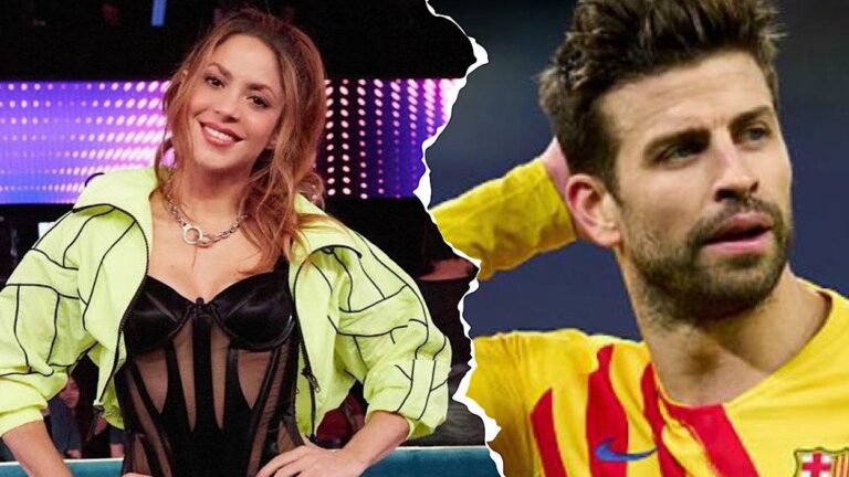 Shakira e Piqué – após separação milionária jogador é flagrado aos beijos com “novinha”