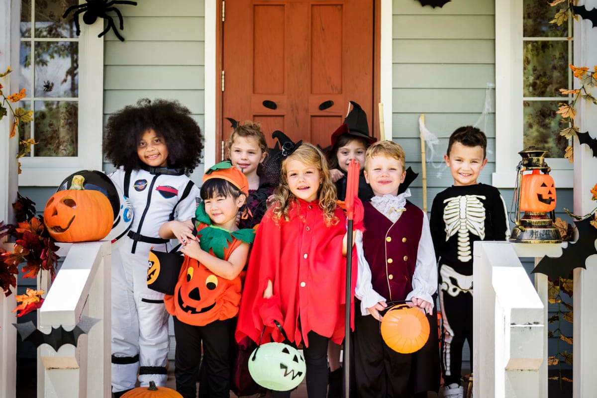 Fantasia de Halloween para crianças - diversão e conforto