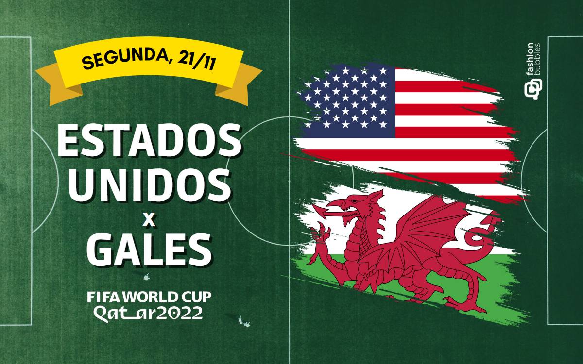 montagem da Copa do Mundo 2022, que horas começa Estados Unidos e Gales hoje, 21/11