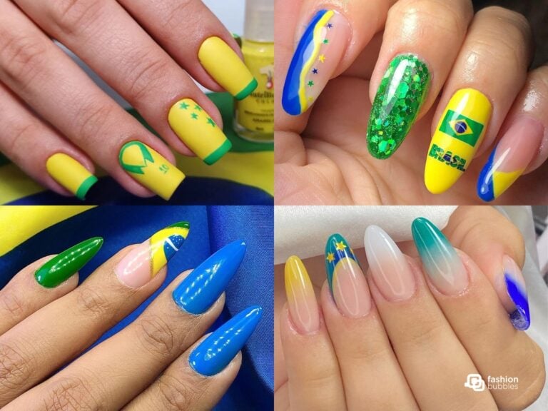 Unhas para a Copa do Mundo 2022: como fazer a bandeira do Brasil? 38 ideias para se inspirar