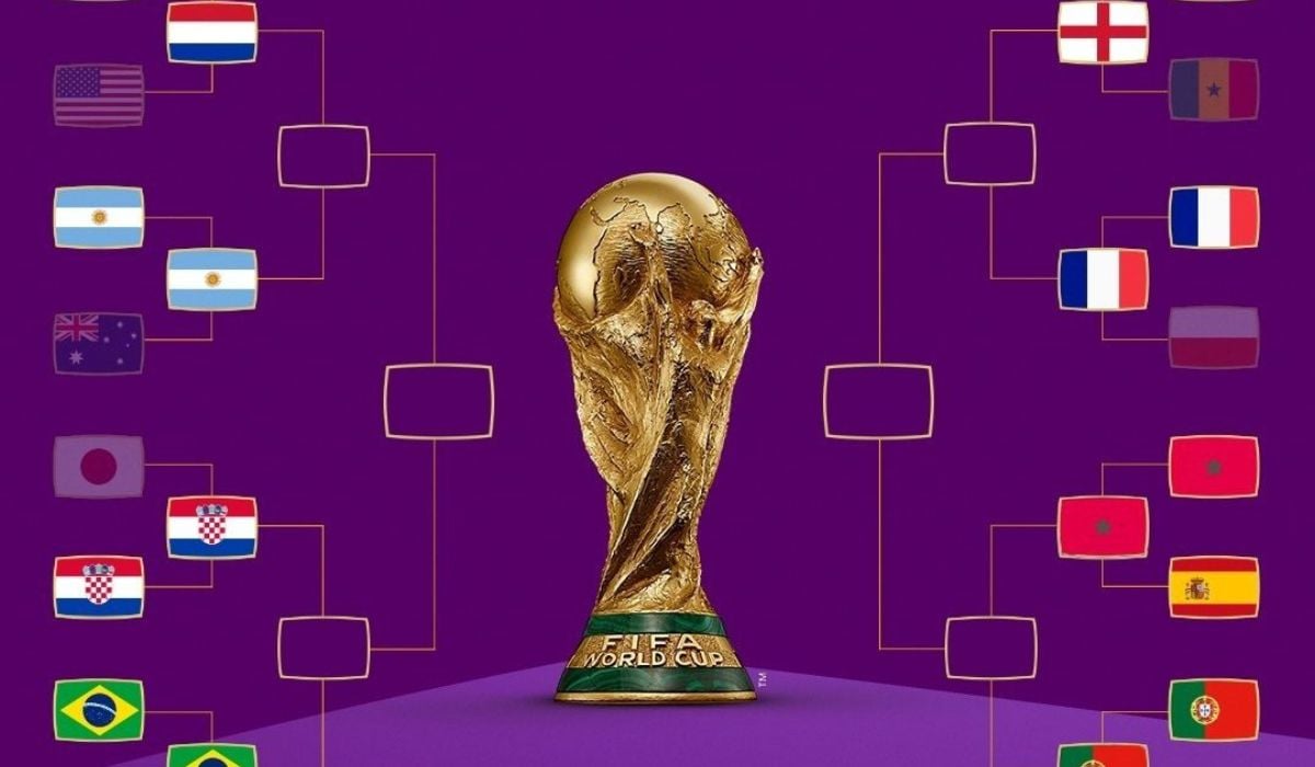 Quem pega quem nas quartas de final da Copa do Mundo 2022? Seleções