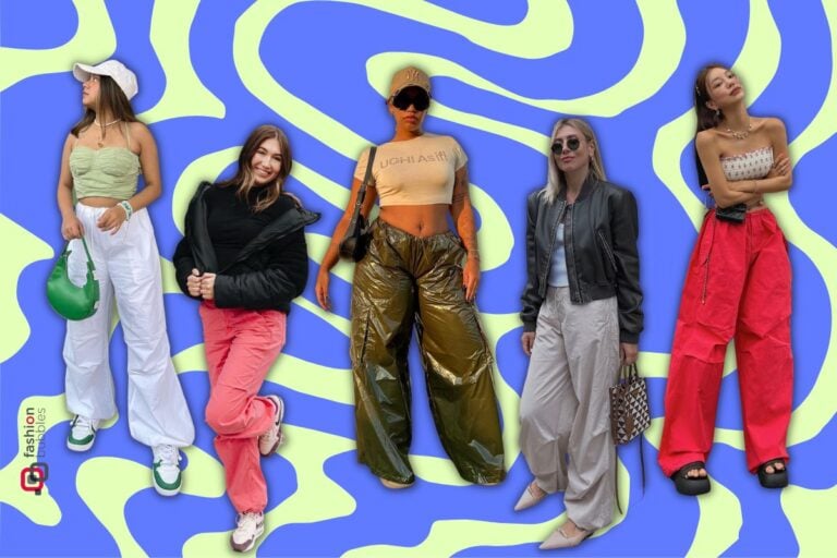 Calça parachute: 30 looks para usar a tendência dos anos 2000 que conquistou a Gen Z