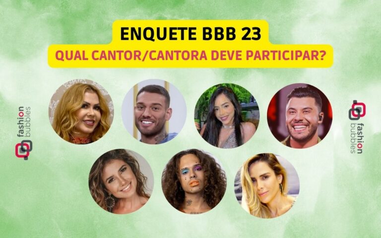 Enquete BBB 23: quem é seu famoso cotado favorito na lista de cantores/cantoras?