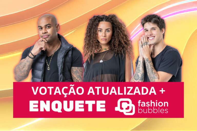 Enquete BBB 23 Fashion Bubbles: quem deve ser o segundo eliminado, Cezar, Domitila ou Gabriel? Vote e veja resultado parcial atualizado