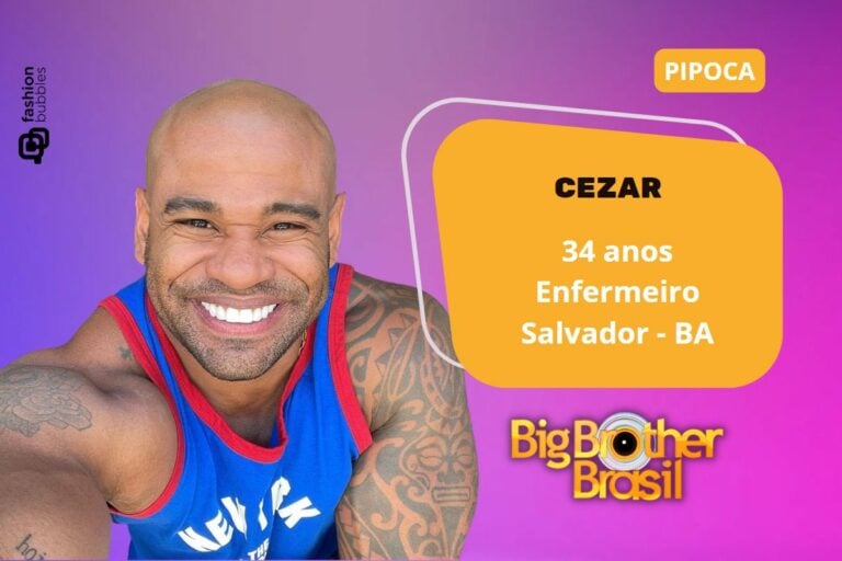 Quem é Cezar da Pipoca do BBB 23? Tudo sobre o participante