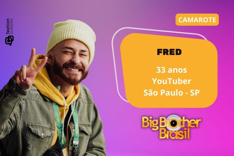 Quem é Fred do BBB 23, time Camarote? Tudo sobre o participante confirmado