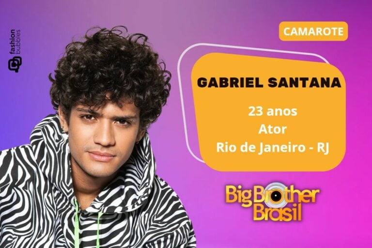 Quem é Gabriel Santana do Camarote do BBB 23? Tudo sobre o participante