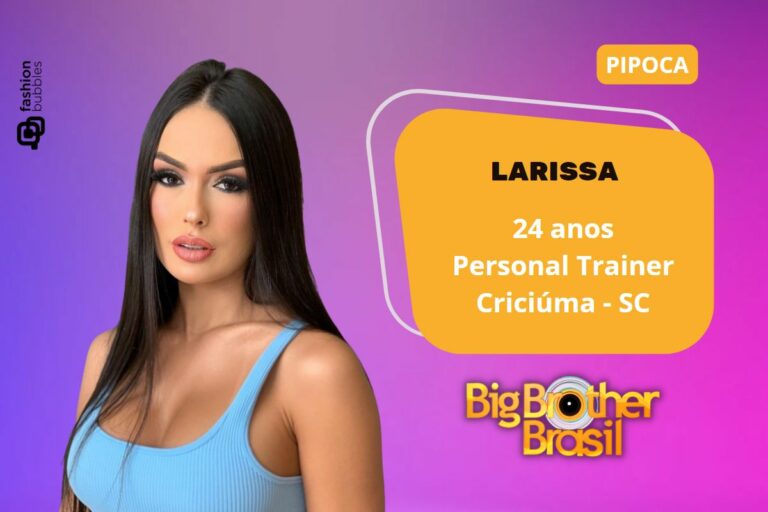 Quem é Larissa da Pipoca do BBB 23? Tudo sobre a participante