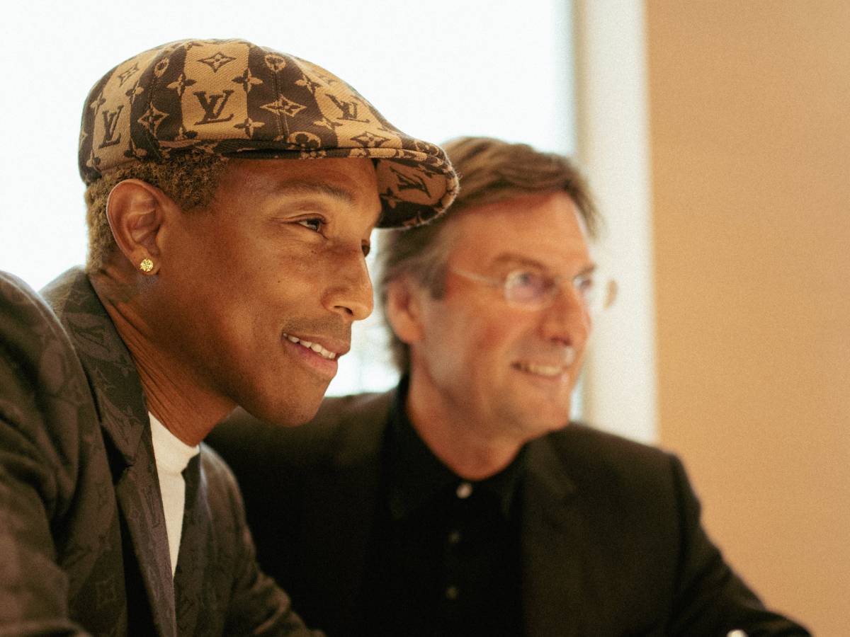 Pharrell Williams mostra a que veio como diretor criativo da Louis Vuitton