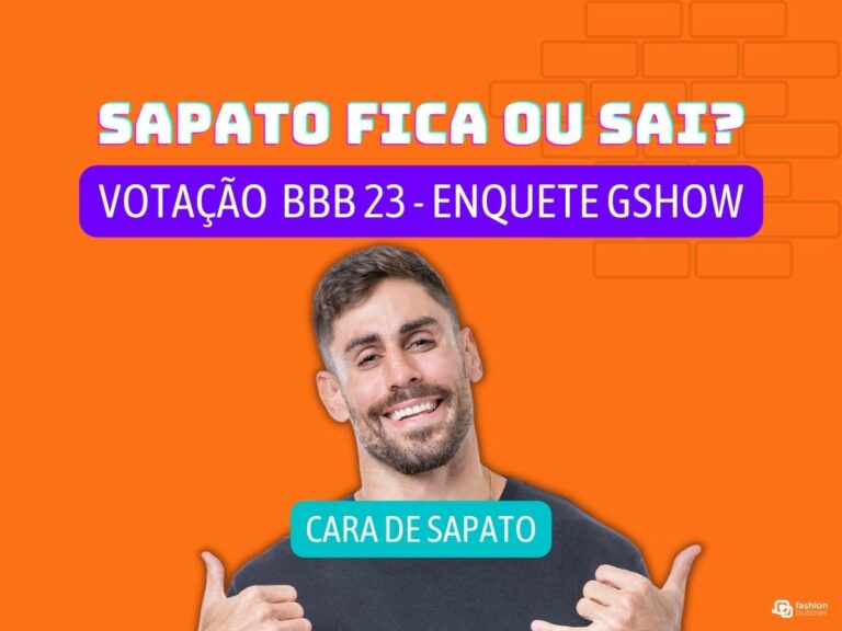 Cara de Sapato fica ou sai do BBB 23 no 7º Paredão? Vote na enquete!