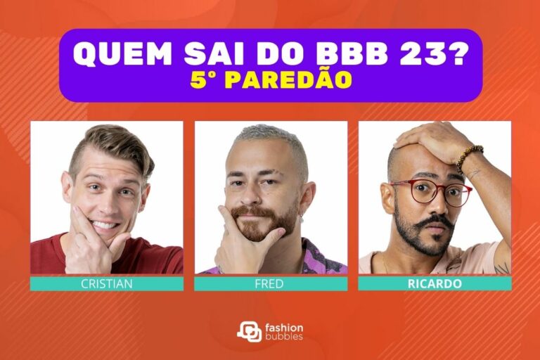 Enquete BBB 23 + Votação Gshow: Cristian Vanelli, Fred Desimpedidos ou Ricardo ‘Alface’, quem sai no 5º Paredão?