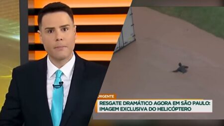 Record TV é detonada ao exibir, ao vivo, homem desaparecendo em enchente de SP: “Pesado demais”