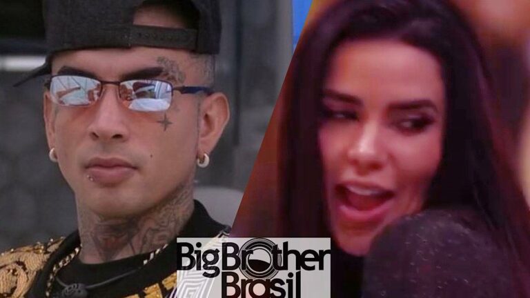 Festa BBB 23 tem MC Guimê passando a mão em sister e Dania trocando selinho com brother