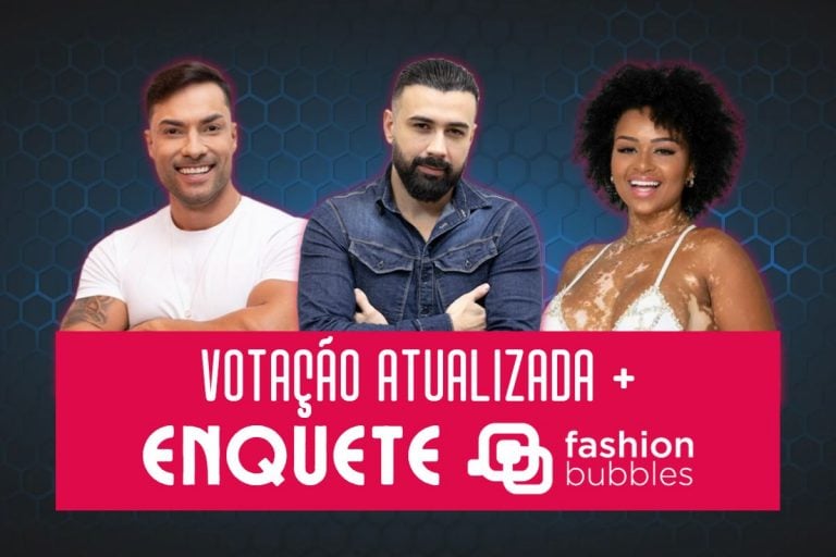 Quem continua na Grande Conquista? Enquete atualizada do Fashion Bubbles já mostra eliminado da 1ª Zona de Risco: Bruno Camargo, Bruno Tálamo ou Natália Deodato?