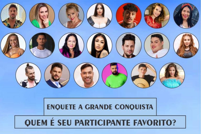 Enquete A Grande Conquista: Quem é o seu favorito para vencer o reality show da Record?