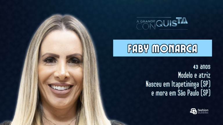 Quem é Faby Monarca? Tudo sobre a participante de A Grande Conquista