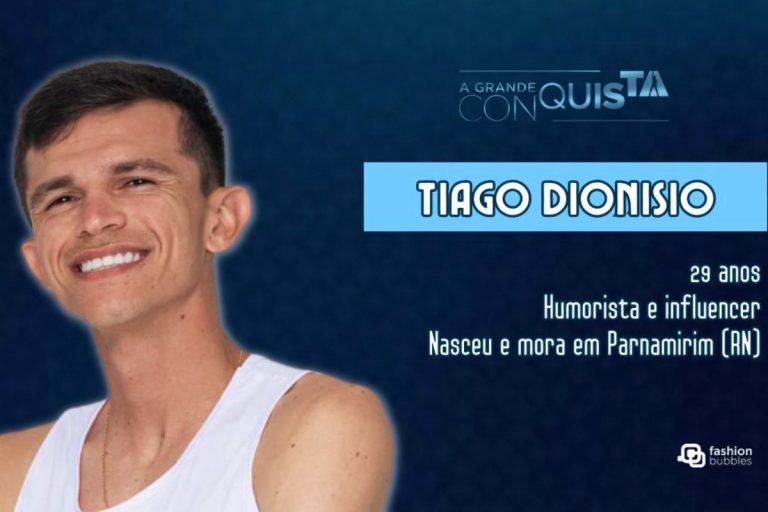 Quem é Tiago Dionisio? Tudo sobre o participante de A Grande Conquista