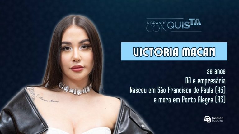 Quem é Victoria Macan? Tudo sobre a participante de A Grande Conquista