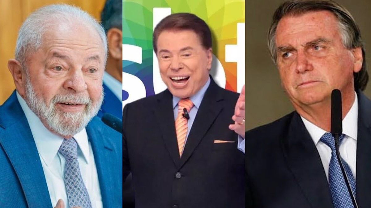 Lula e Silvio Santos.