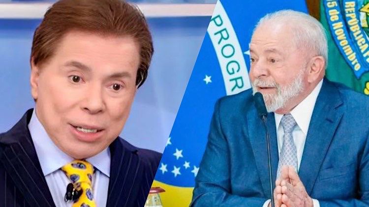 Lula e Silvio Santos.