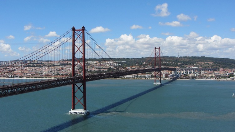 Ponte 24 e abril, em Lisboa
