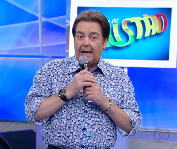 Print vídeo Fausto Silva no Domingão na TV Globo em 2012