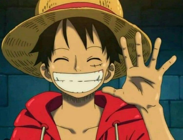 Personagem Luffy do anime One Piece