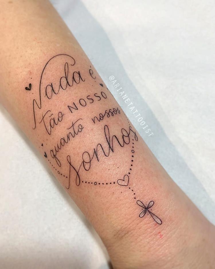 tatuagem #escrita #tattoonamao #frases