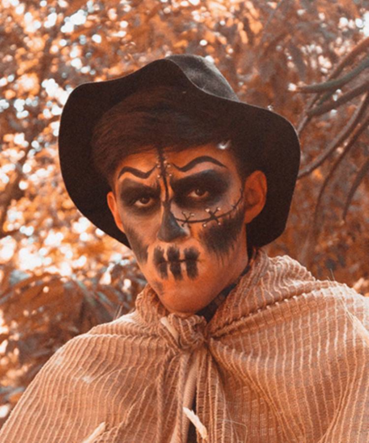 Maquiagem de Halloween para homens: caveiras e outras fantasias em dois  minutos!
