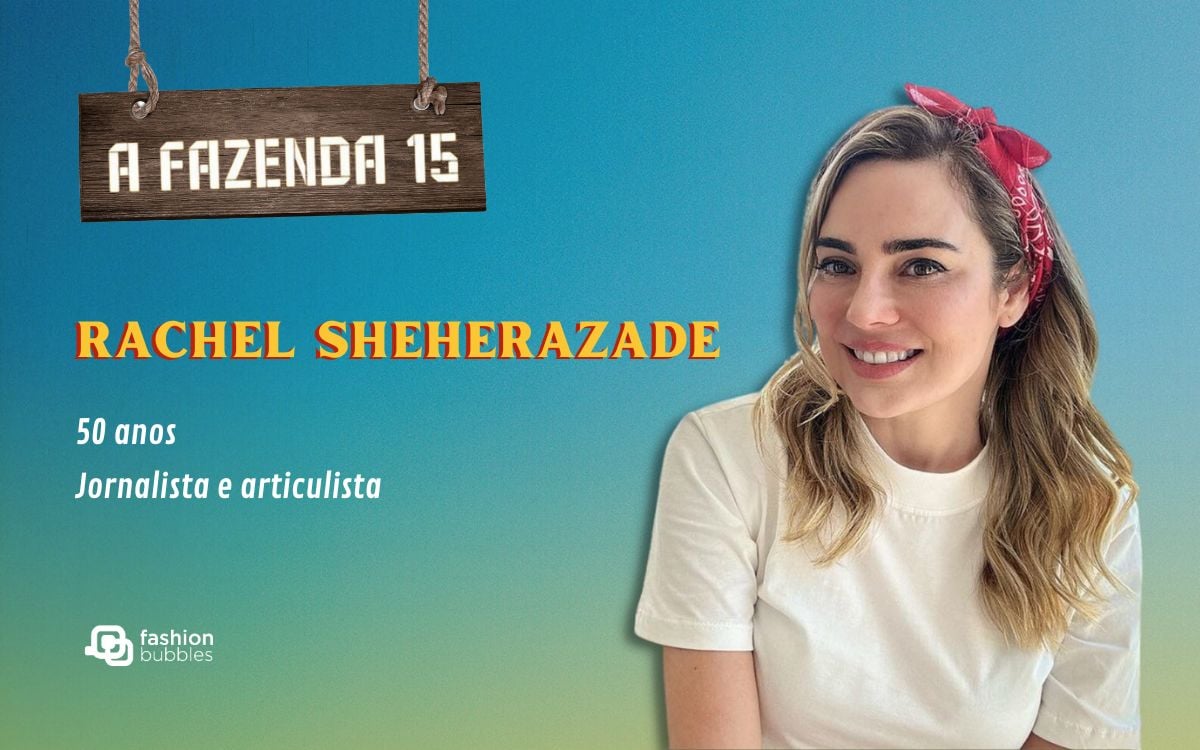 André Gonçalves e Rachel Sheherazade: veja lista de participantes de A  Fazenda 15 · Notícias da TV