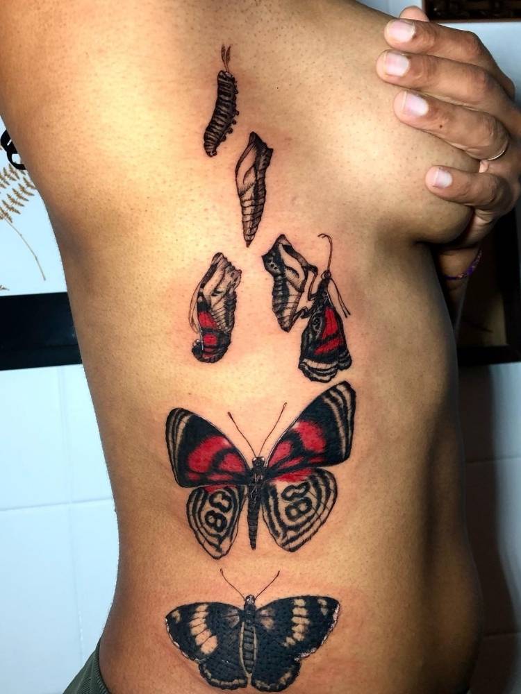 tatuagem-de-borboleta-na-mao  Tatuagem na mão, Melhores tatuagens